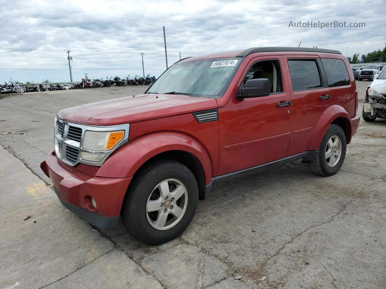 2008 Dodge Nitro Sxt Темно-бордовый vin: 1D8GU28K78W128962