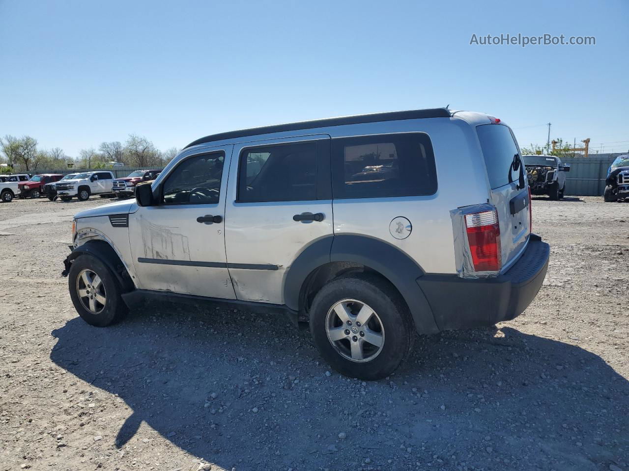 2008 Dodge Nitro Sxt Silver vin: 1D8GU28K78W153960