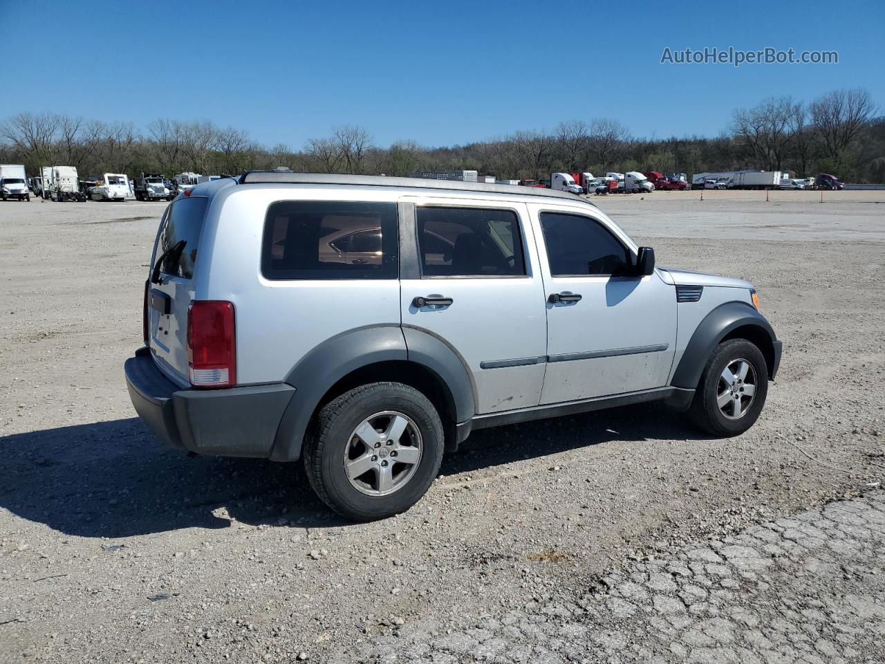 2008 Dodge Nitro Sxt Silver vin: 1D8GU28K78W153960