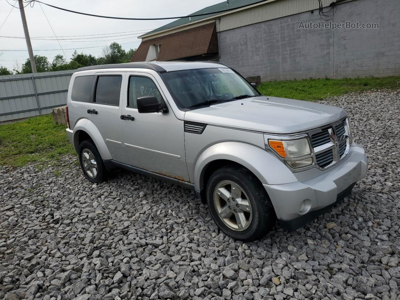 2008 Dodge Nitro Sxt Silver vin: 1D8GU28K78W209332