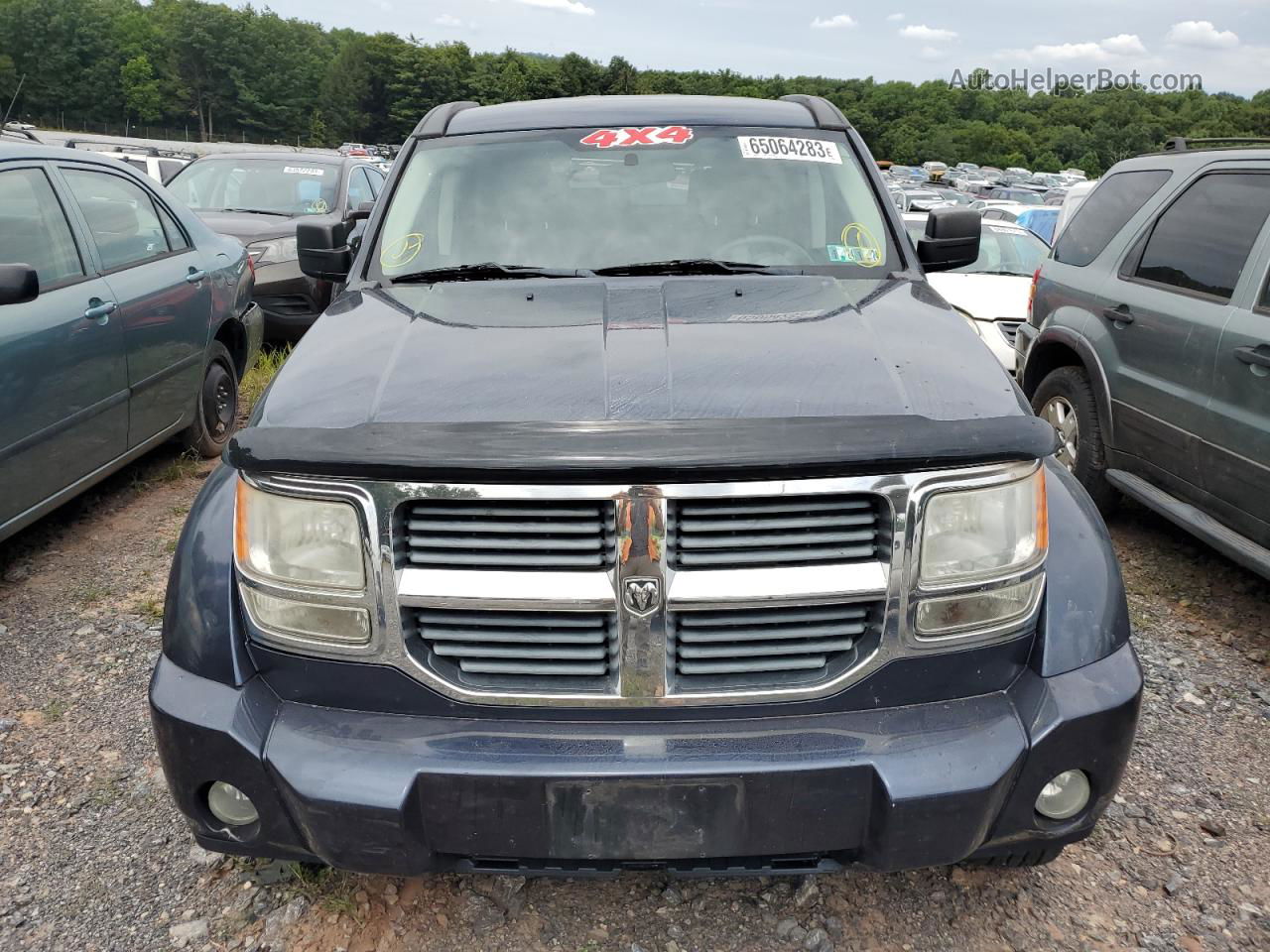 2008 Dodge Nitro Sxt Blue vin: 1D8GU28K78W225191