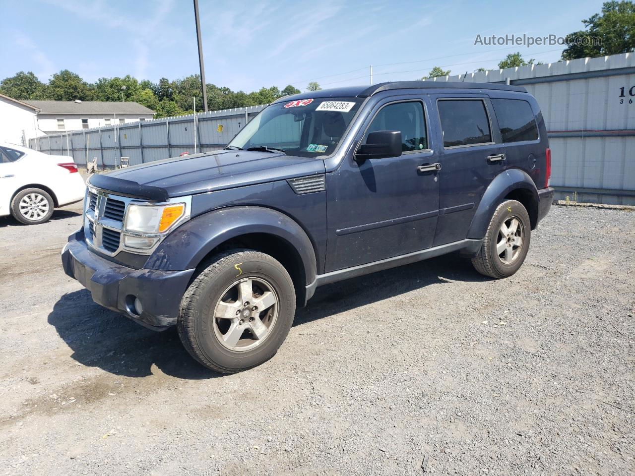 2008 Dodge Nitro Sxt Синий vin: 1D8GU28K78W225191