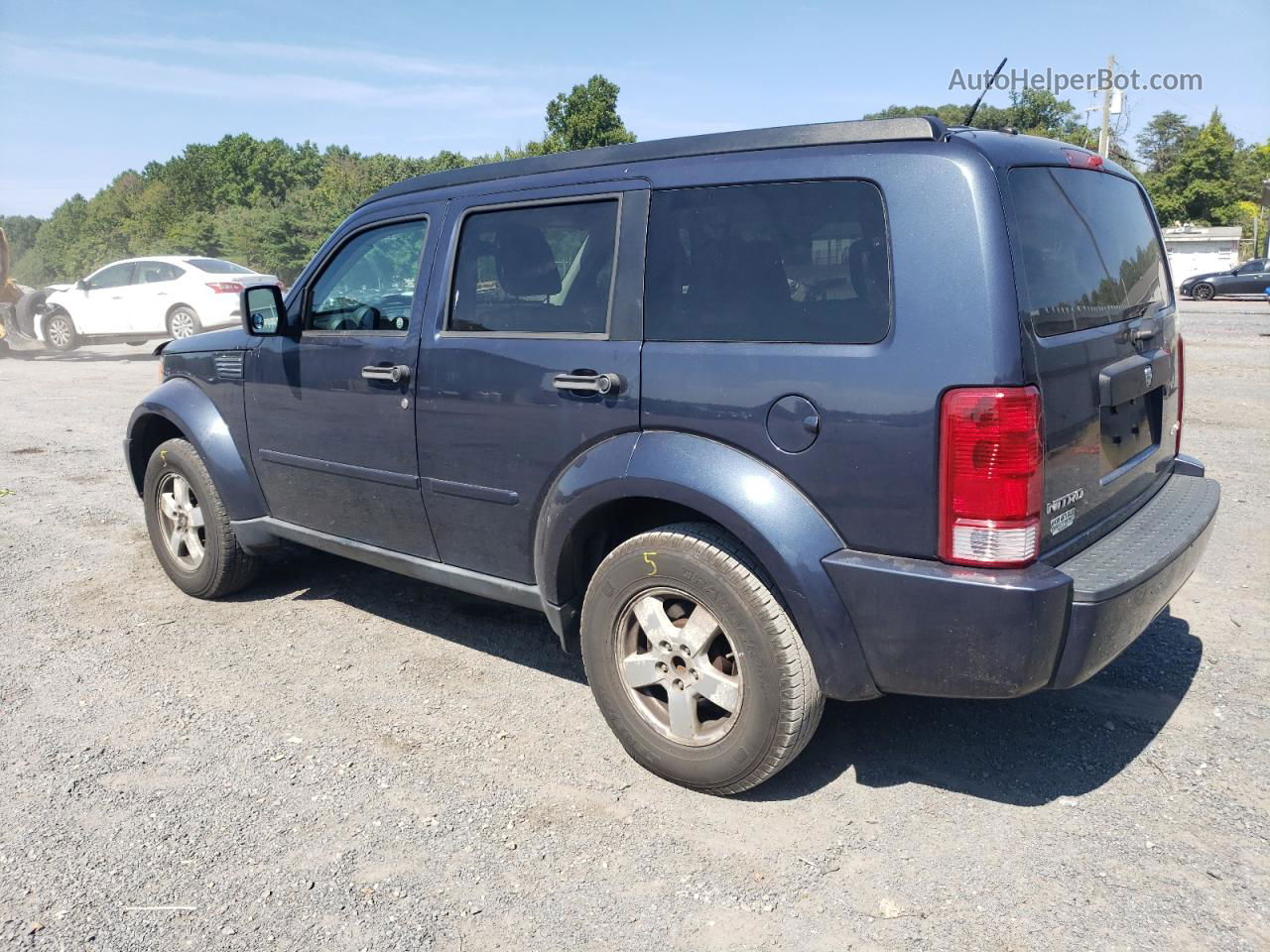 2008 Dodge Nitro Sxt Blue vin: 1D8GU28K78W225191