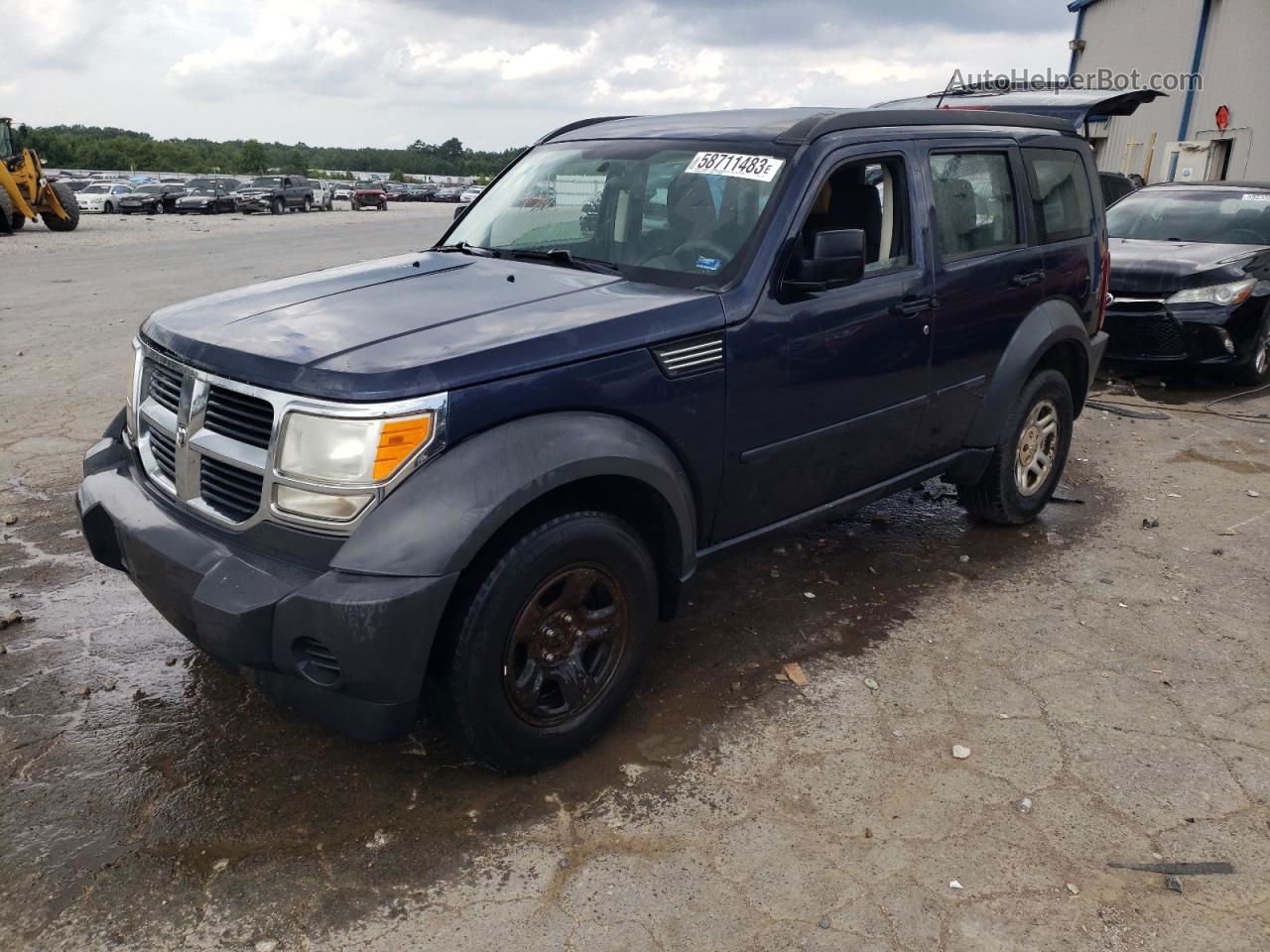 2008 Dodge Nitro Sxt Blue vin: 1D8GU28K88W173327