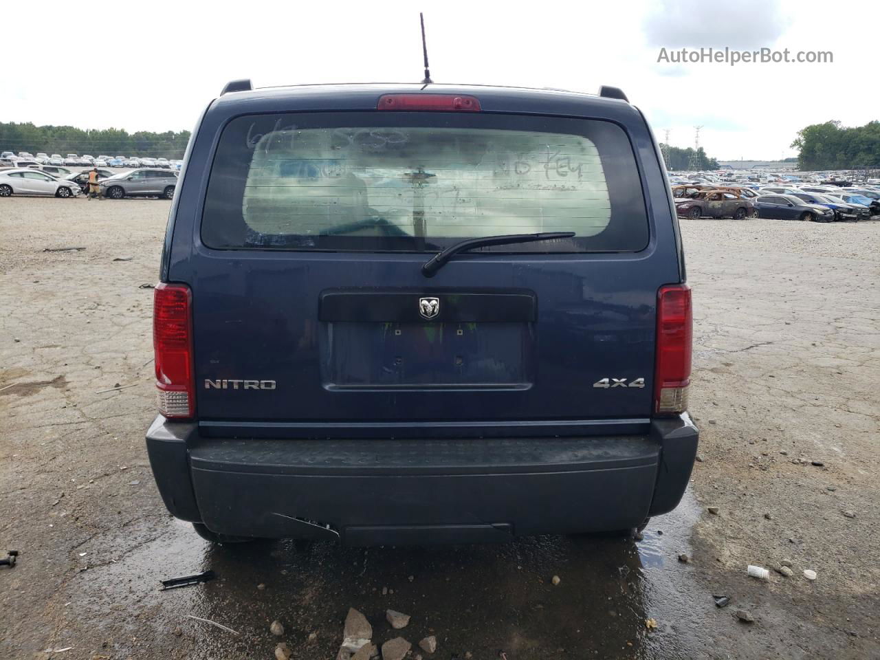 2008 Dodge Nitro Sxt Blue vin: 1D8GU28K88W173327