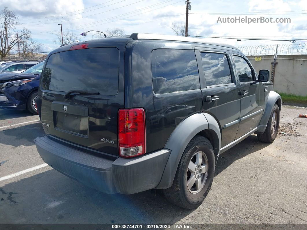 2008 Dodge Nitro Sxt Black vin: 1D8GU28K88W188586