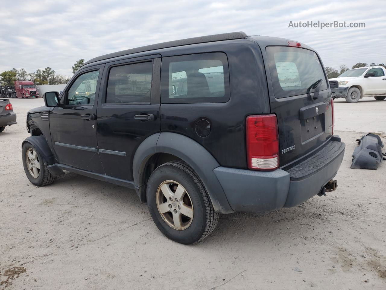 2008 Dodge Nitro Sxt Black vin: 1D8GU28K88W254134