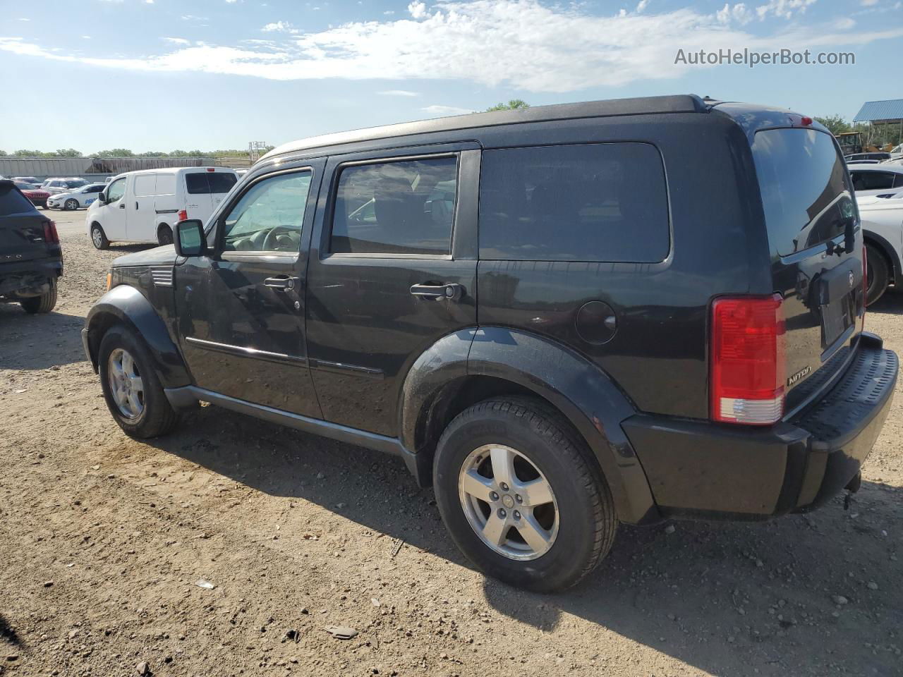 2008 Dodge Nitro Sxt Черный vin: 1D8GU28K98W218808