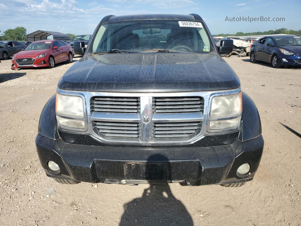 2008 Dodge Nitro Sxt Черный vin: 1D8GU28K98W218808