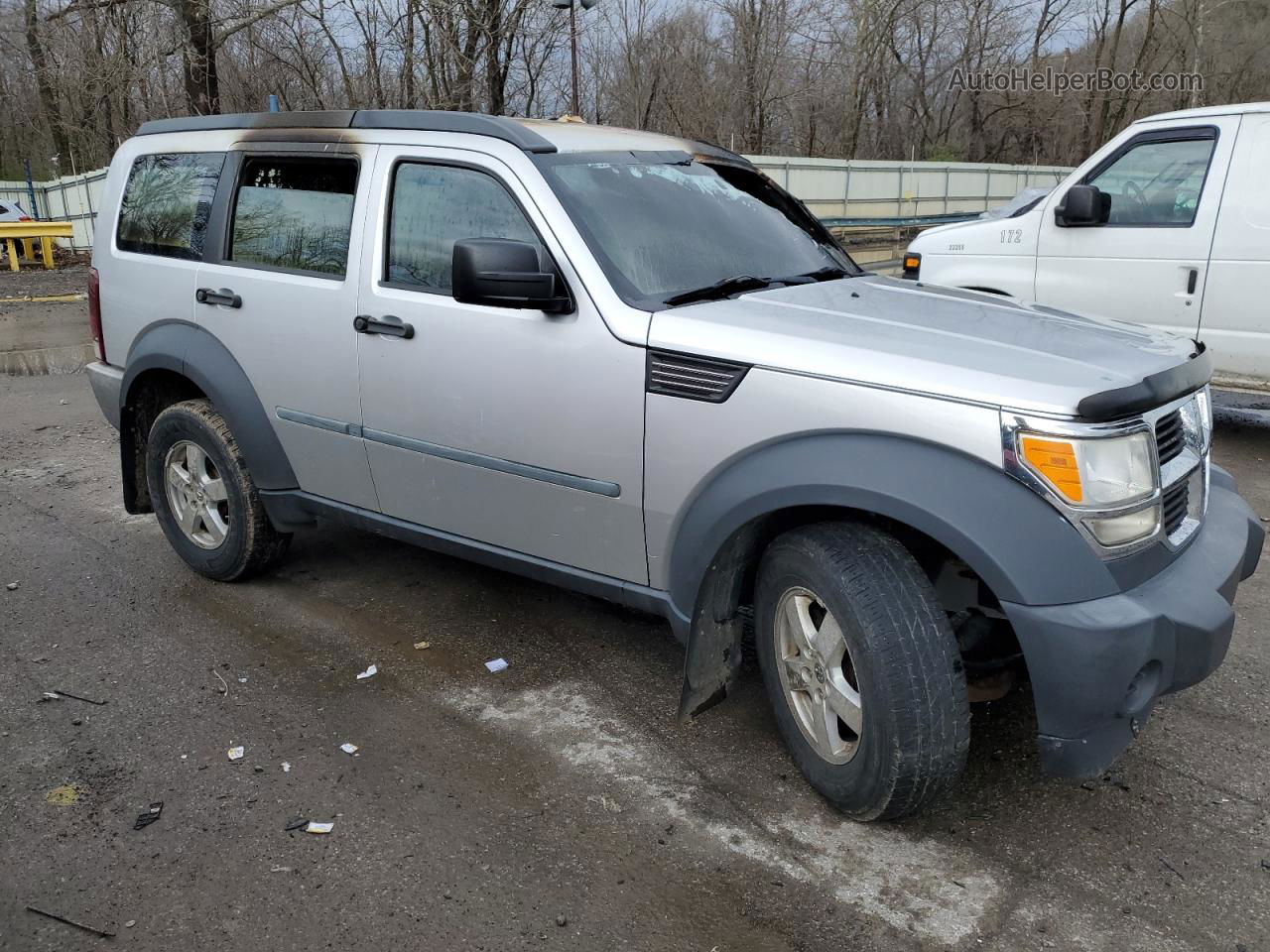 2008 Dodge Nitro Sxt Silver vin: 1D8GU28K98W248388