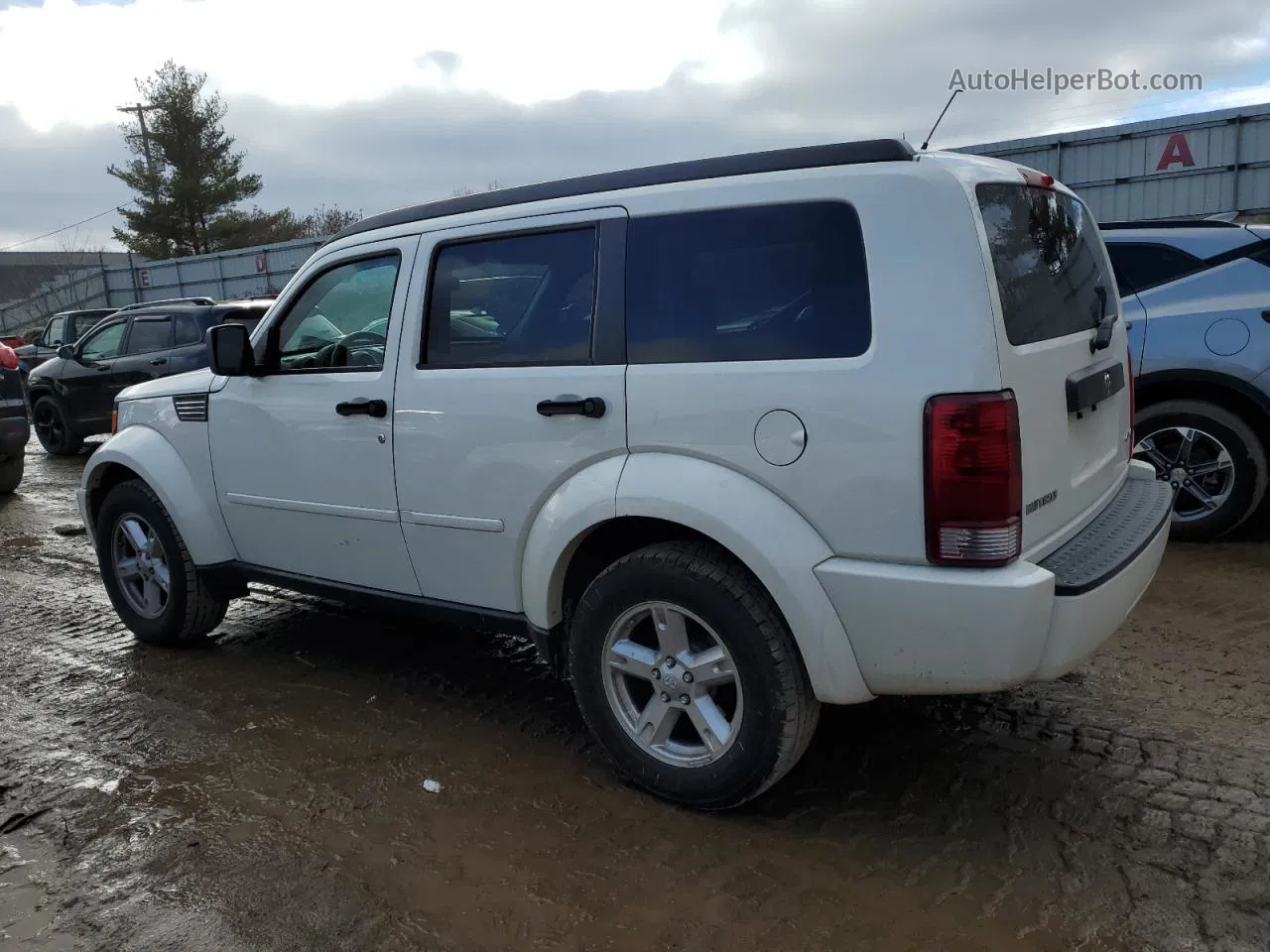 2008 Dodge Nitro Sxt White vin: 1D8GU28KX8W229266