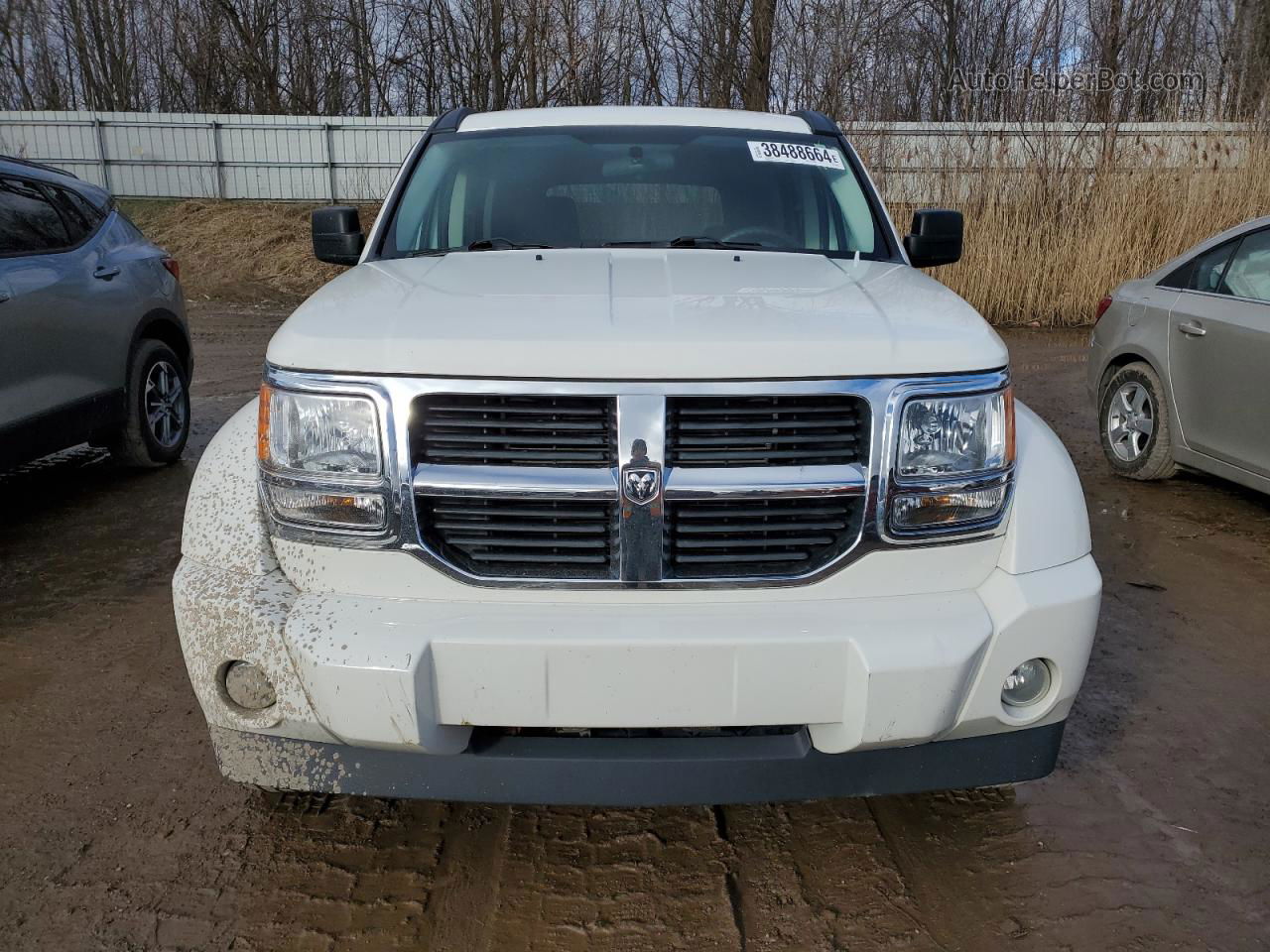 2008 Dodge Nitro Sxt White vin: 1D8GU28KX8W229266