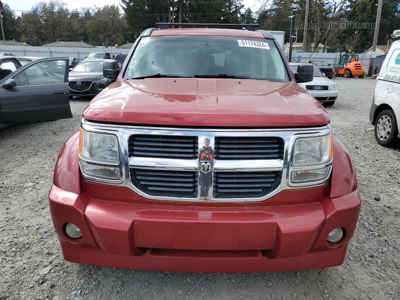 2008 Dodge Nitro R/t Red vin: 1D8GU58648W102386