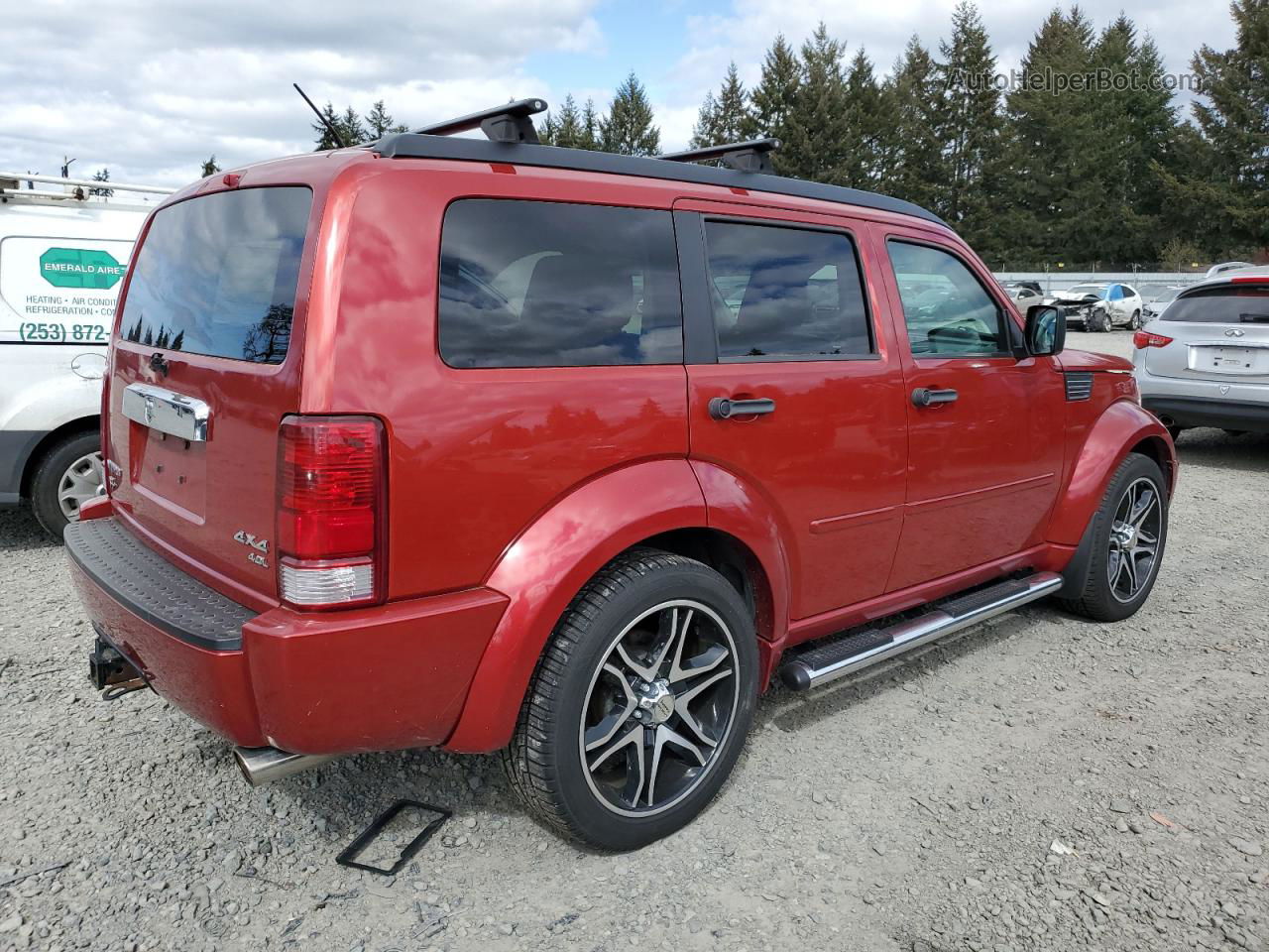 2008 Dodge Nitro R/t Red vin: 1D8GU58648W102386