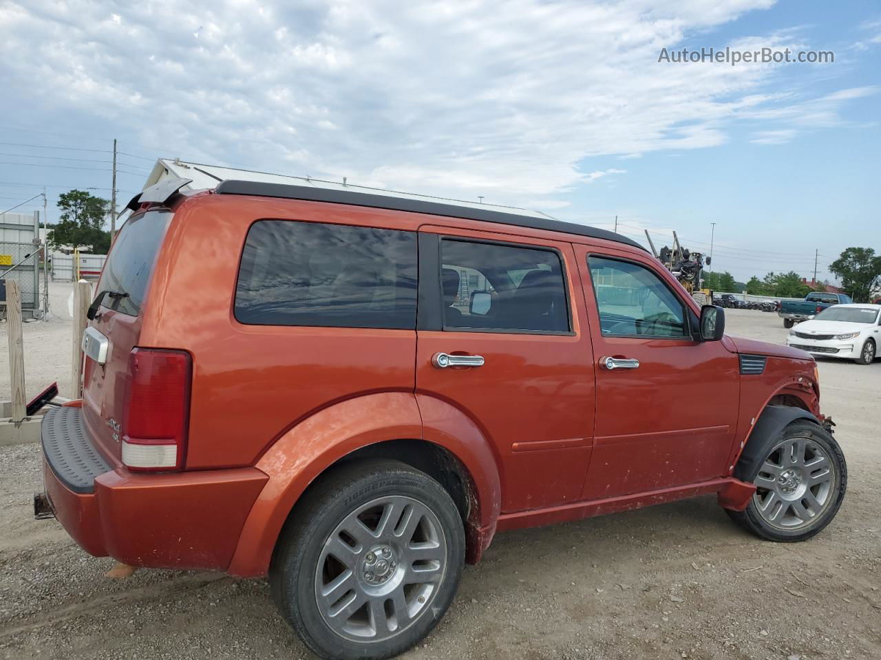 2008 Dodge Nitro R/t Orange vin: 1D8GU58648W136957