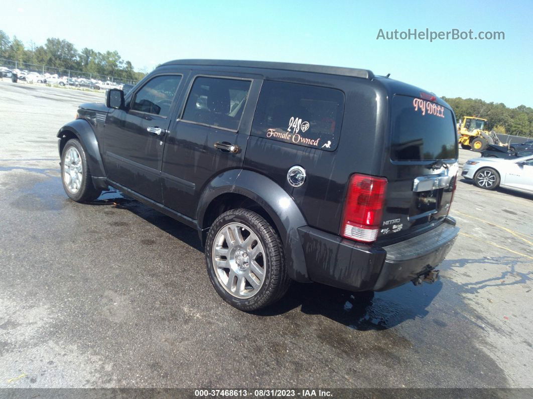 2008 Dodge Nitro R/t Black vin: 1D8GU58658W118046