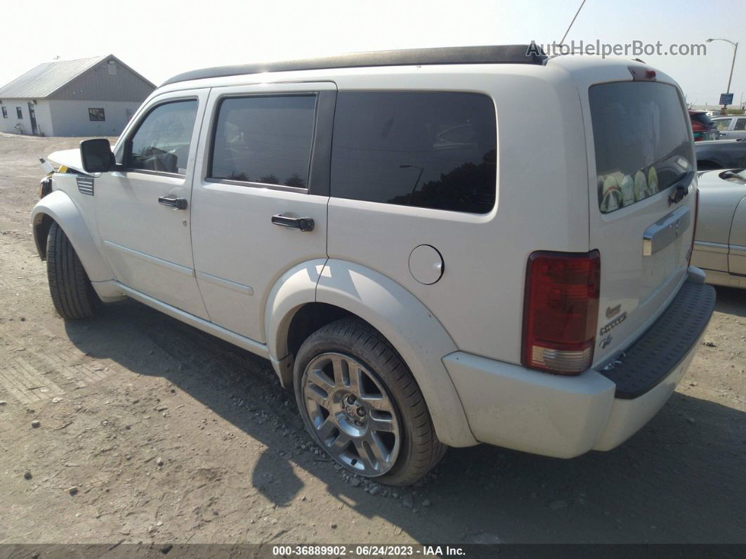 2008 Dodge Nitro Slt White vin: 1D8GU58658W122677