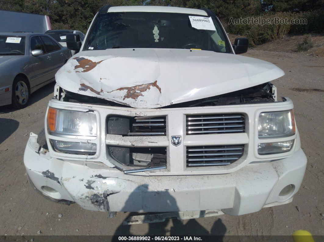 2008 Dodge Nitro Slt White vin: 1D8GU58658W122677