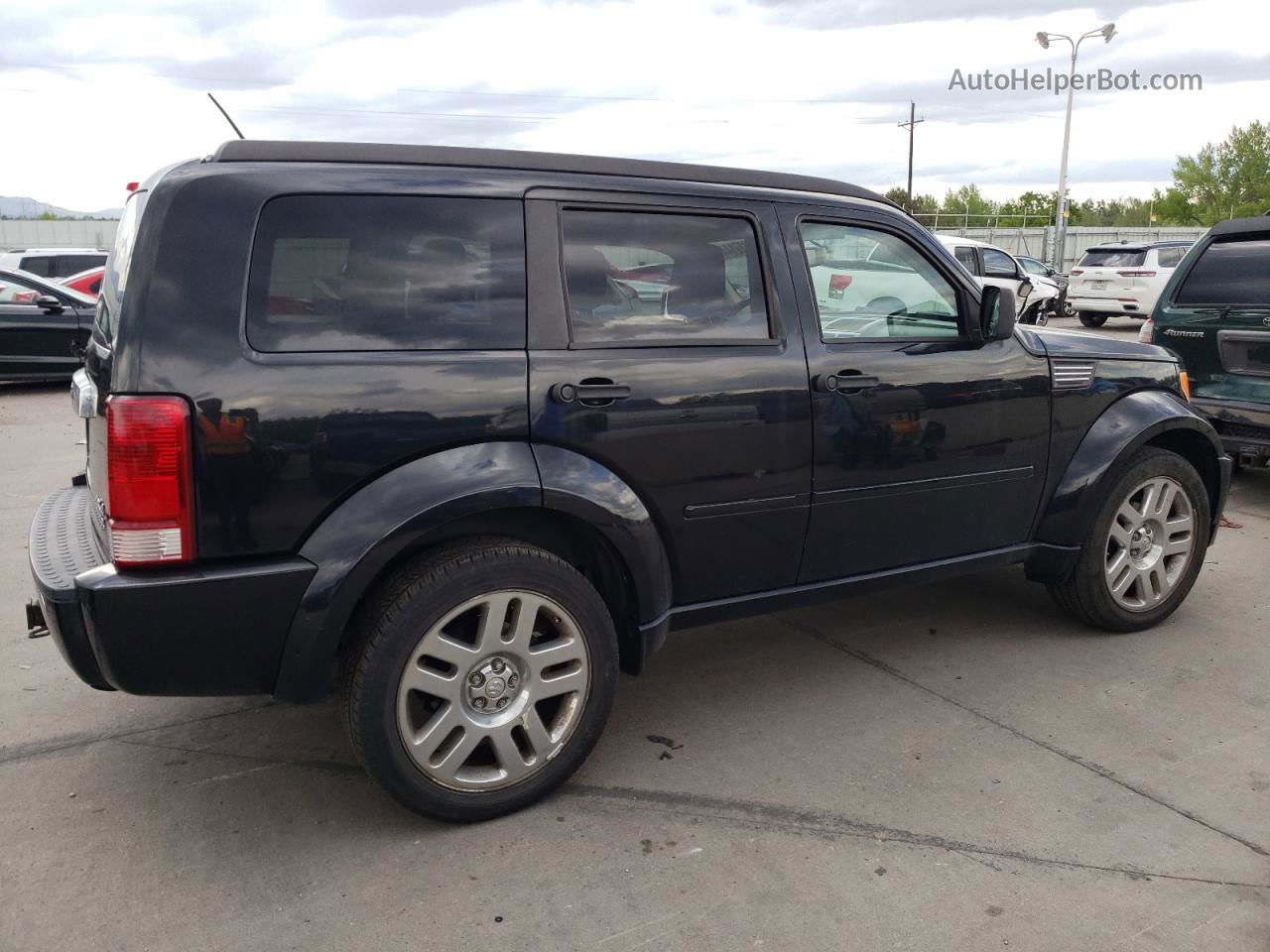 2008 Dodge Nitro R/t Black vin: 1D8GU58658W156943