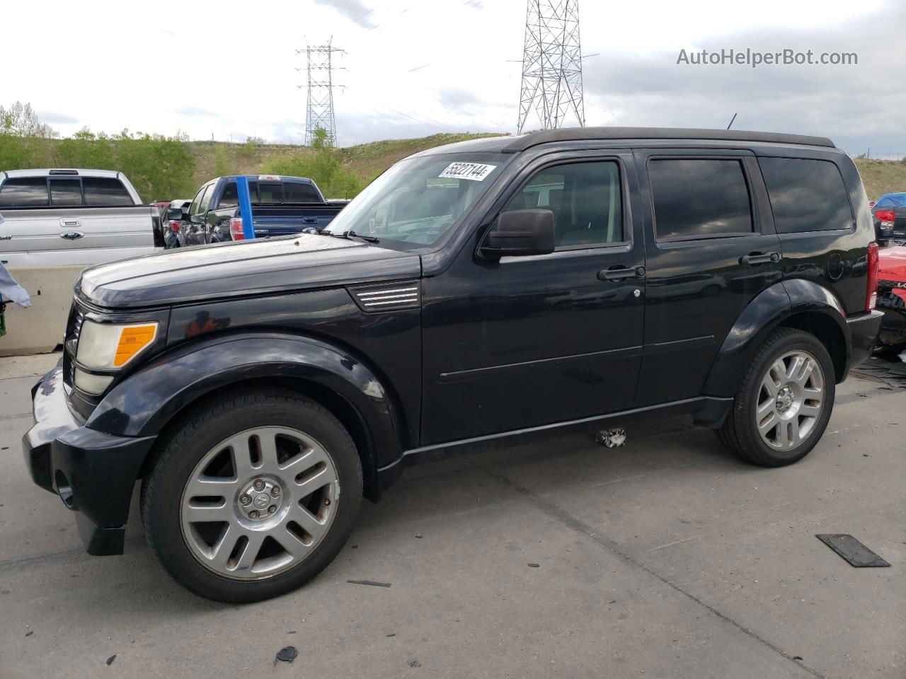 2008 Dodge Nitro R/t Black vin: 1D8GU58658W156943