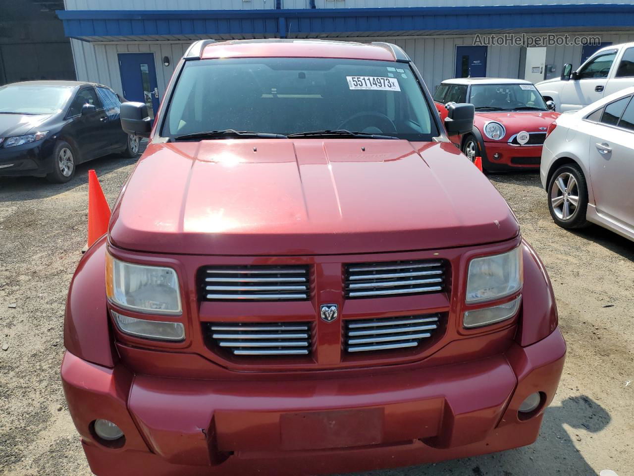 2008 Dodge Nitro R/t Red vin: 1D8GU58678W113558