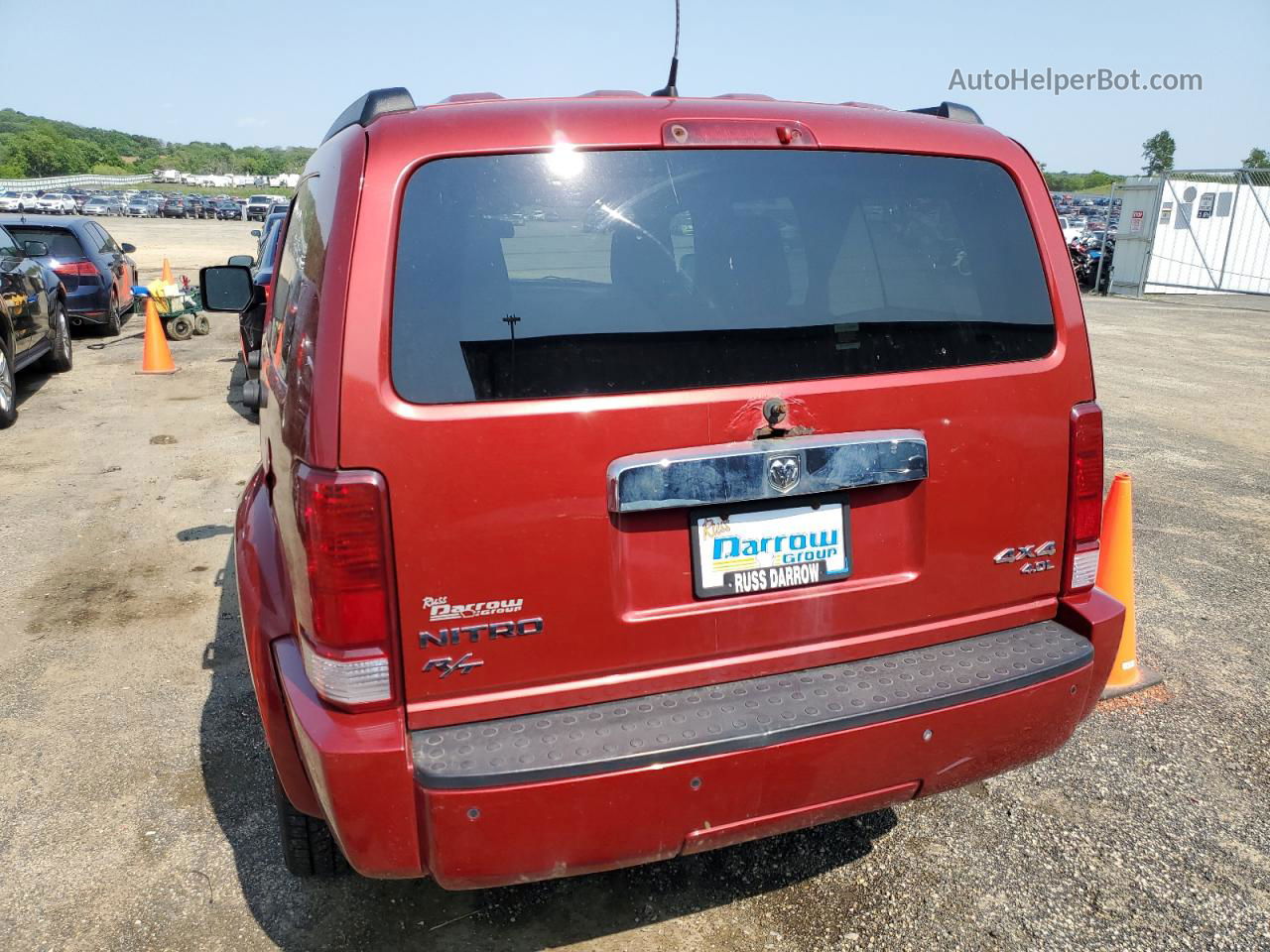 2008 Dodge Nitro R/t Red vin: 1D8GU58678W113558