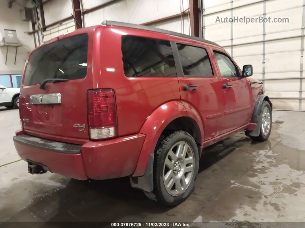 2008 Dodge Nitro Slt/rt Red vin: 1D8GU58688W102522