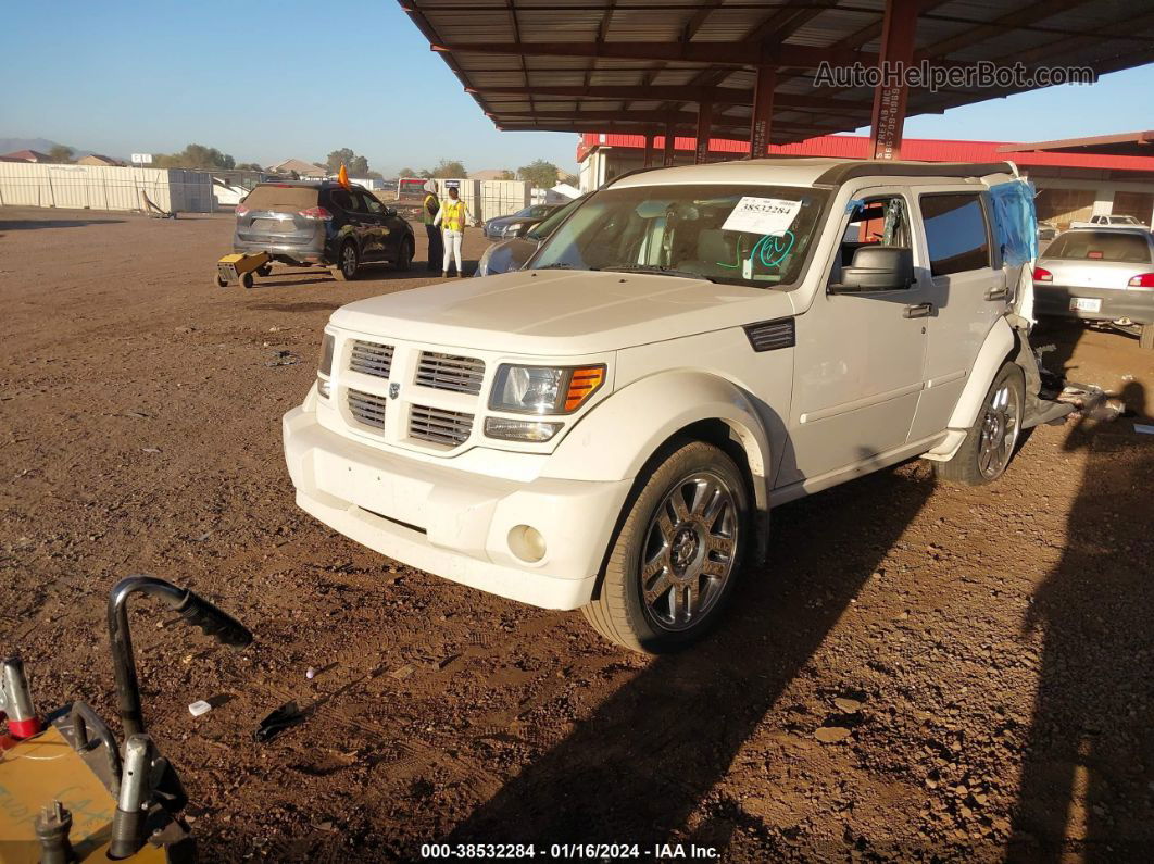 2008 Dodge Nitro Slt/rt White vin: 1D8GU58688W110233