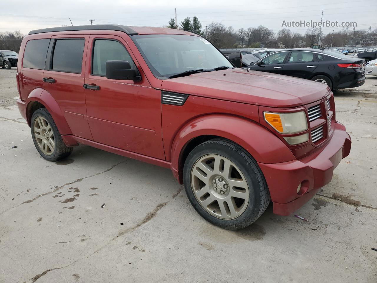 2008 Dodge Nitro R/t Красный vin: 1D8GU58688W115089