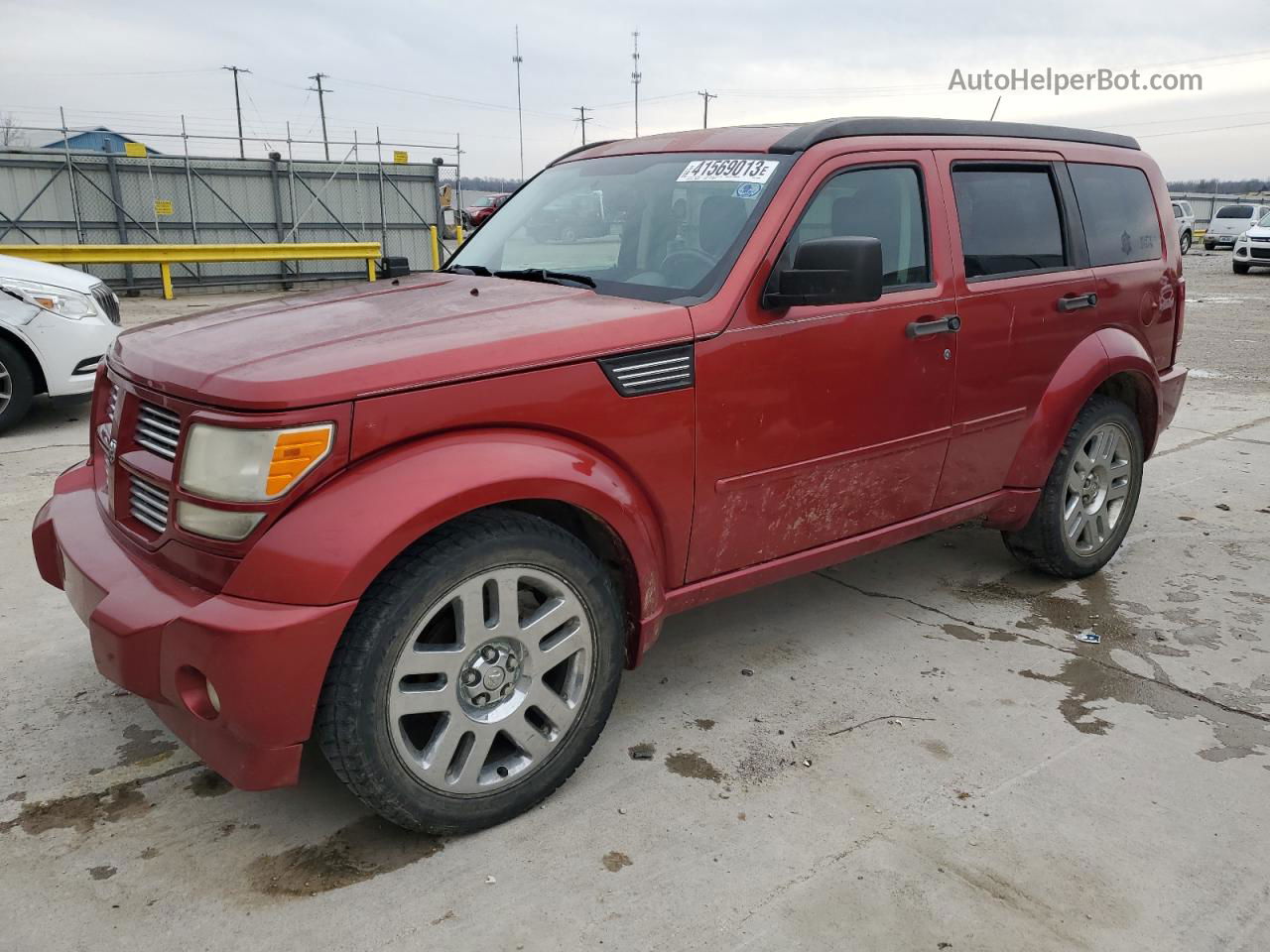 2008 Dodge Nitro R/t Красный vin: 1D8GU58688W115089