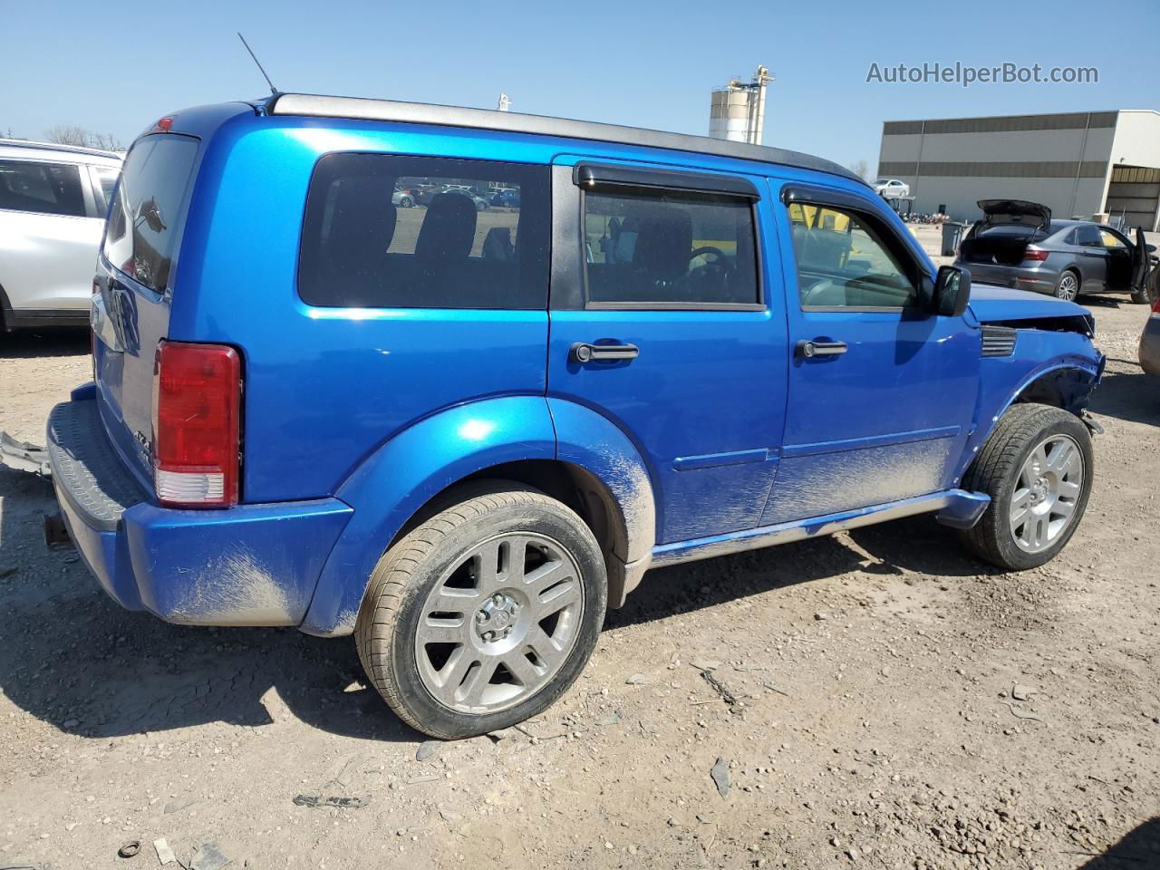 2008 Dodge Nitro R/t Синий vin: 1D8GU58688W136959