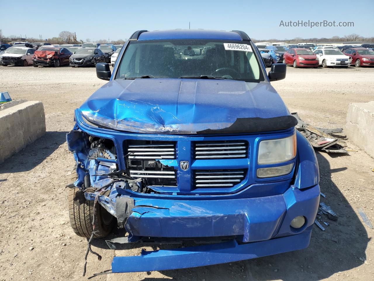 2008 Dodge Nitro R/t Blue vin: 1D8GU58688W136959