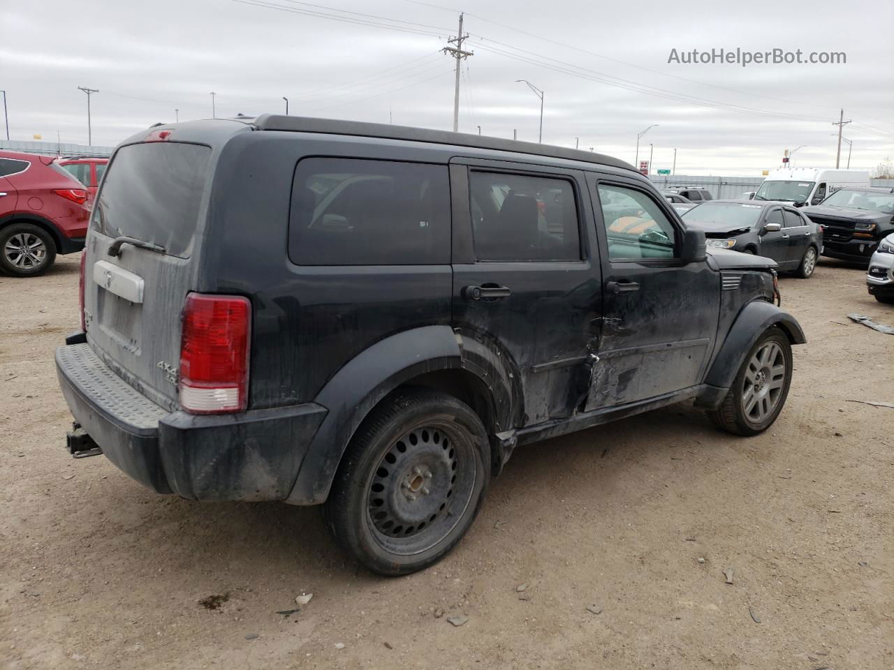 2008 Dodge Nitro R/t Black vin: 1D8GU58688W221879