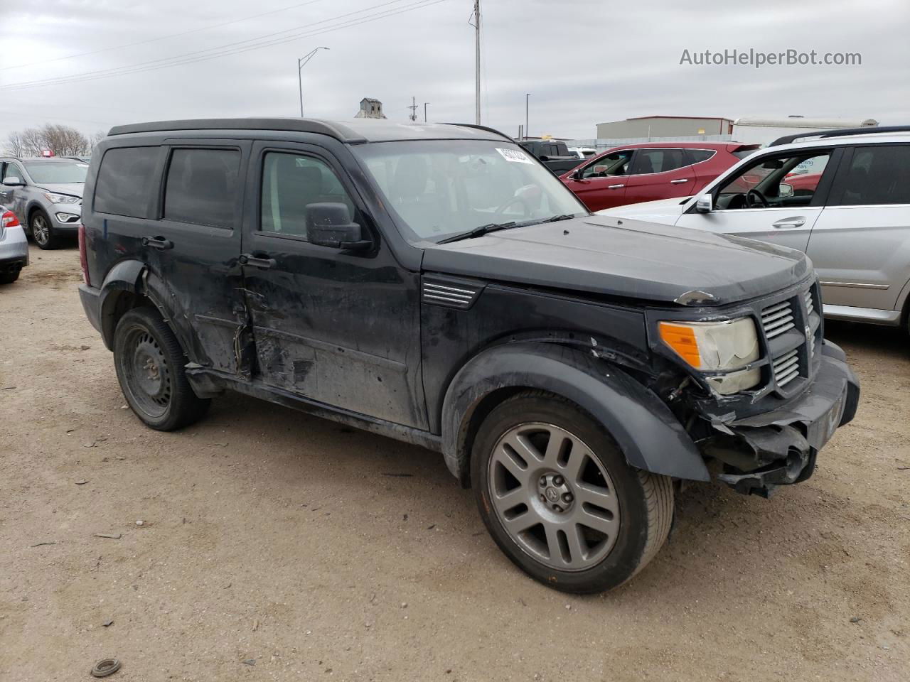 2008 Dodge Nitro R/t Черный vin: 1D8GU58688W221879