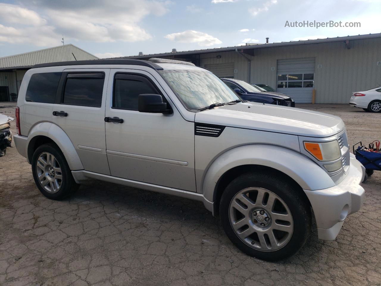 2008 Dodge Nitro R/t Серебряный vin: 1D8GU58698W108118