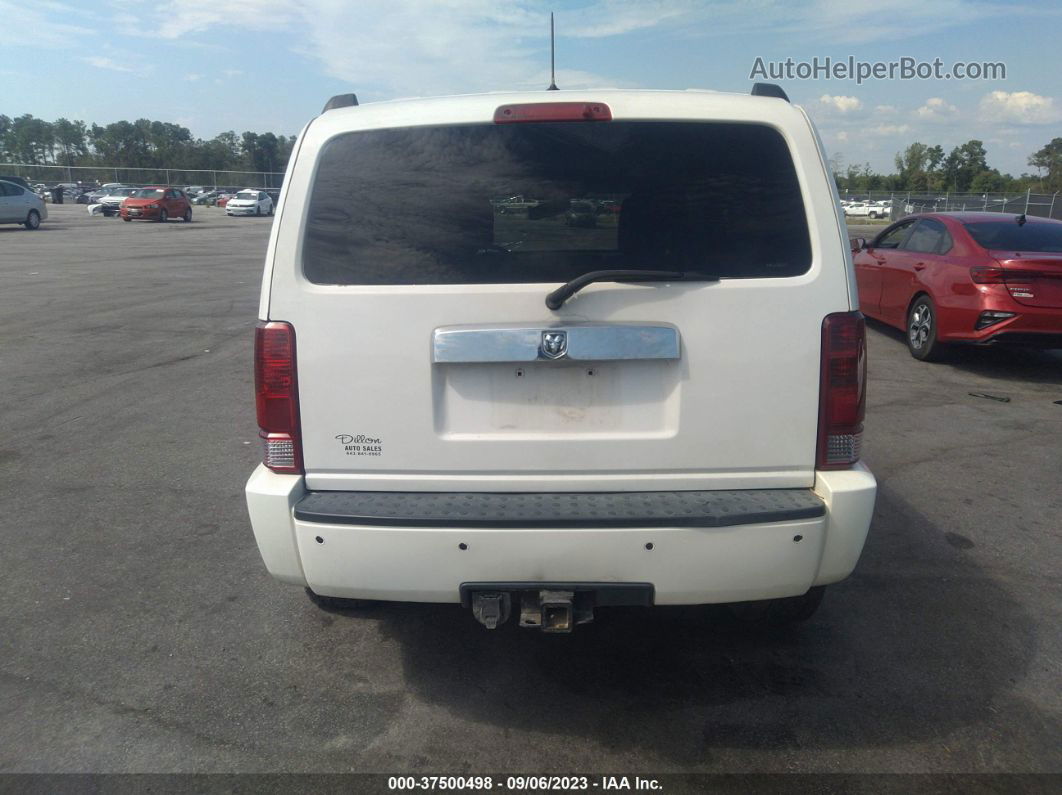 2008 Dodge Nitro Slt White vin: 1D8GU586X8W123744