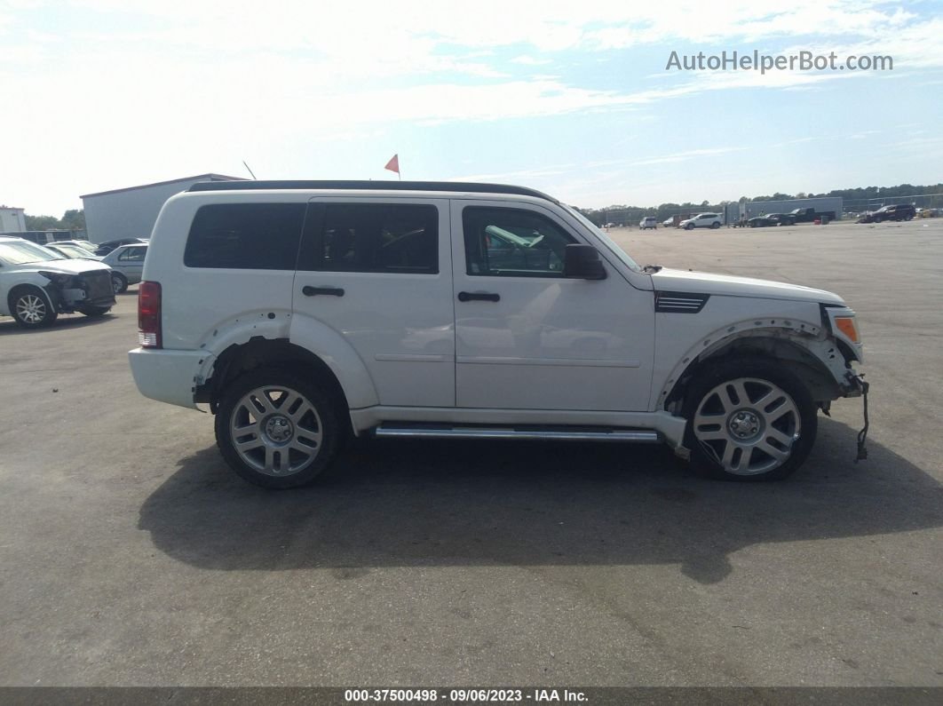 2008 Dodge Nitro Slt White vin: 1D8GU586X8W123744