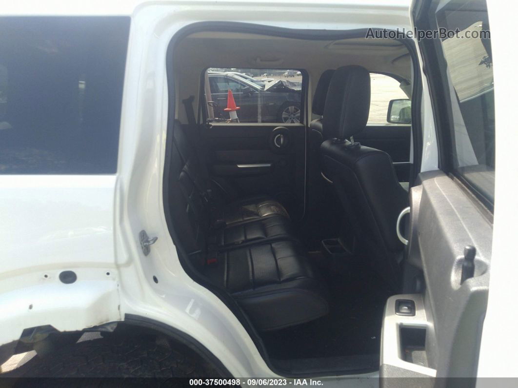 2008 Dodge Nitro Slt White vin: 1D8GU586X8W123744