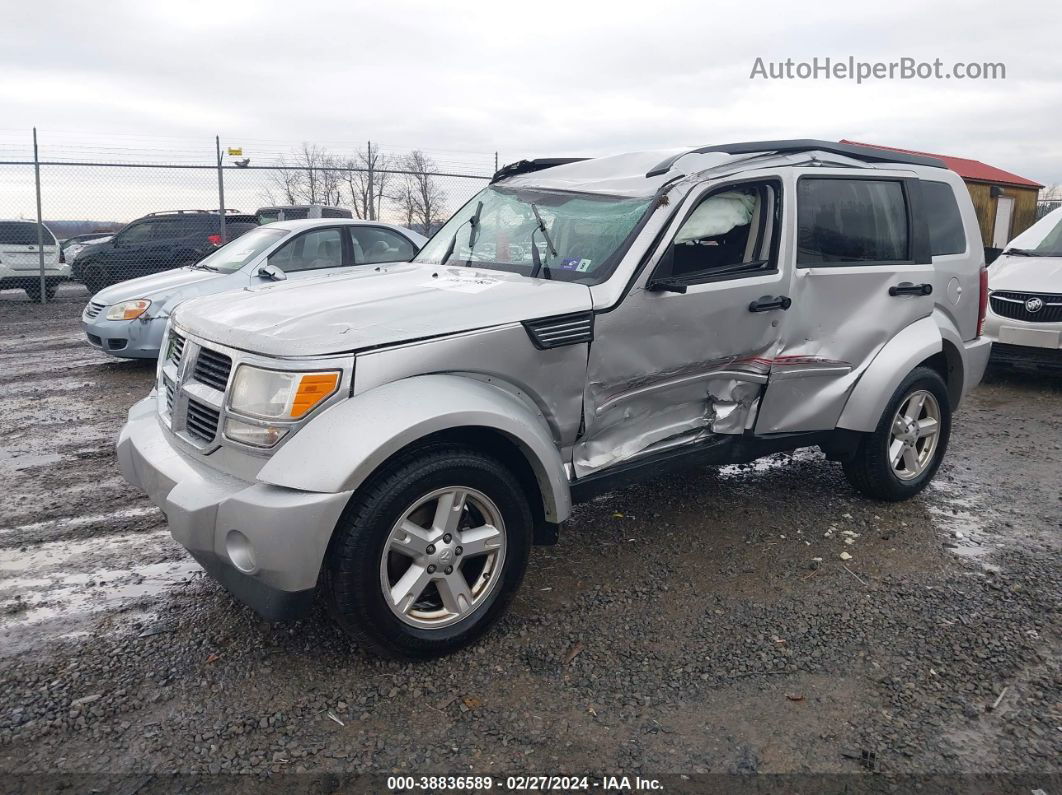 2008 Dodge Nitro Slt Silver vin: 1D8GU58K08W101782