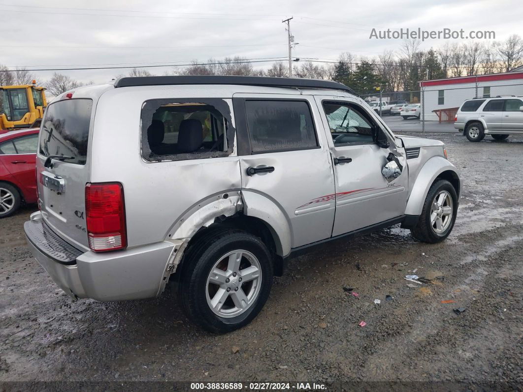 2008 Dodge Nitro Slt Silver vin: 1D8GU58K08W101782