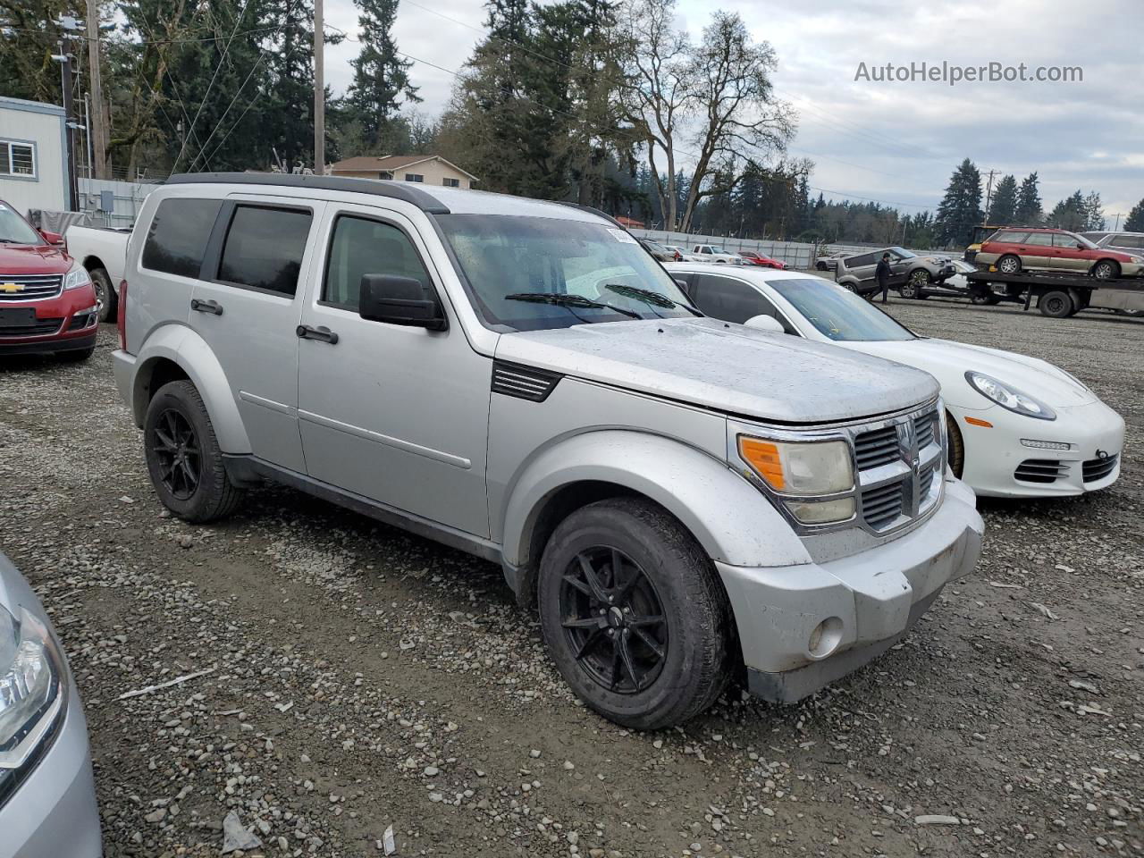 2008 Dodge Nitro Slt Gray vin: 1D8GU58K08W151873