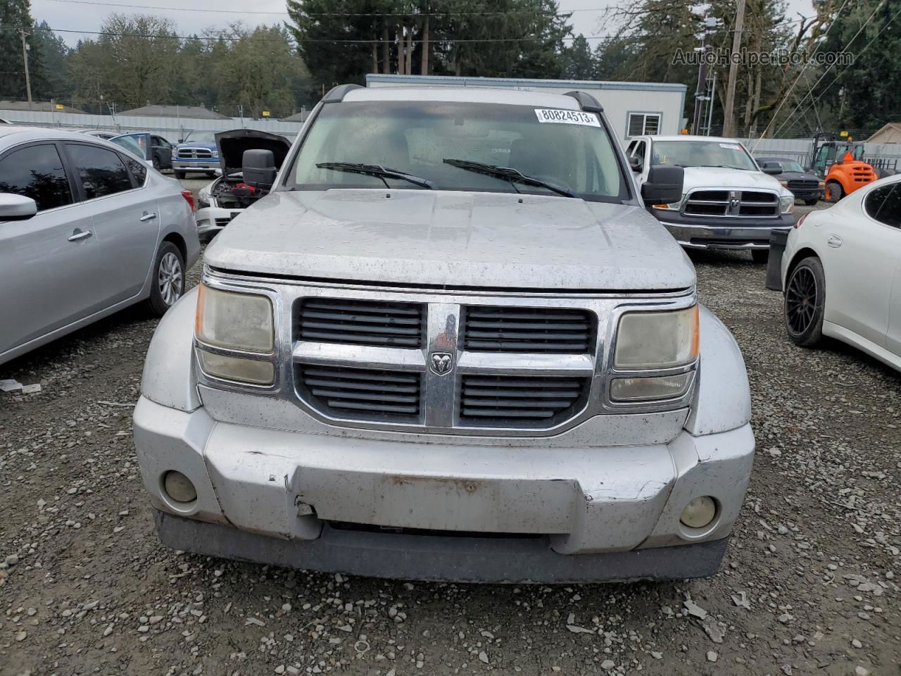 2008 Dodge Nitro Slt Gray vin: 1D8GU58K08W151873