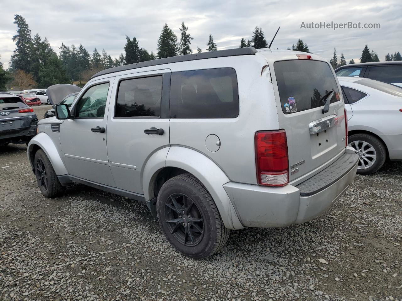 2008 Dodge Nitro Slt Gray vin: 1D8GU58K08W151873