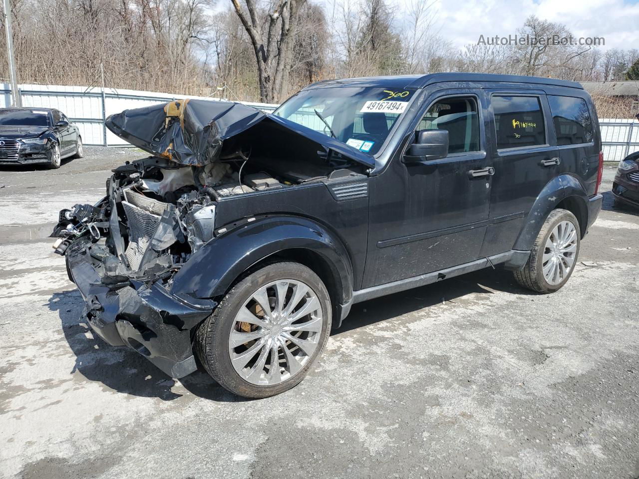 2008 Dodge Nitro Slt Black vin: 1D8GU58K18W243591