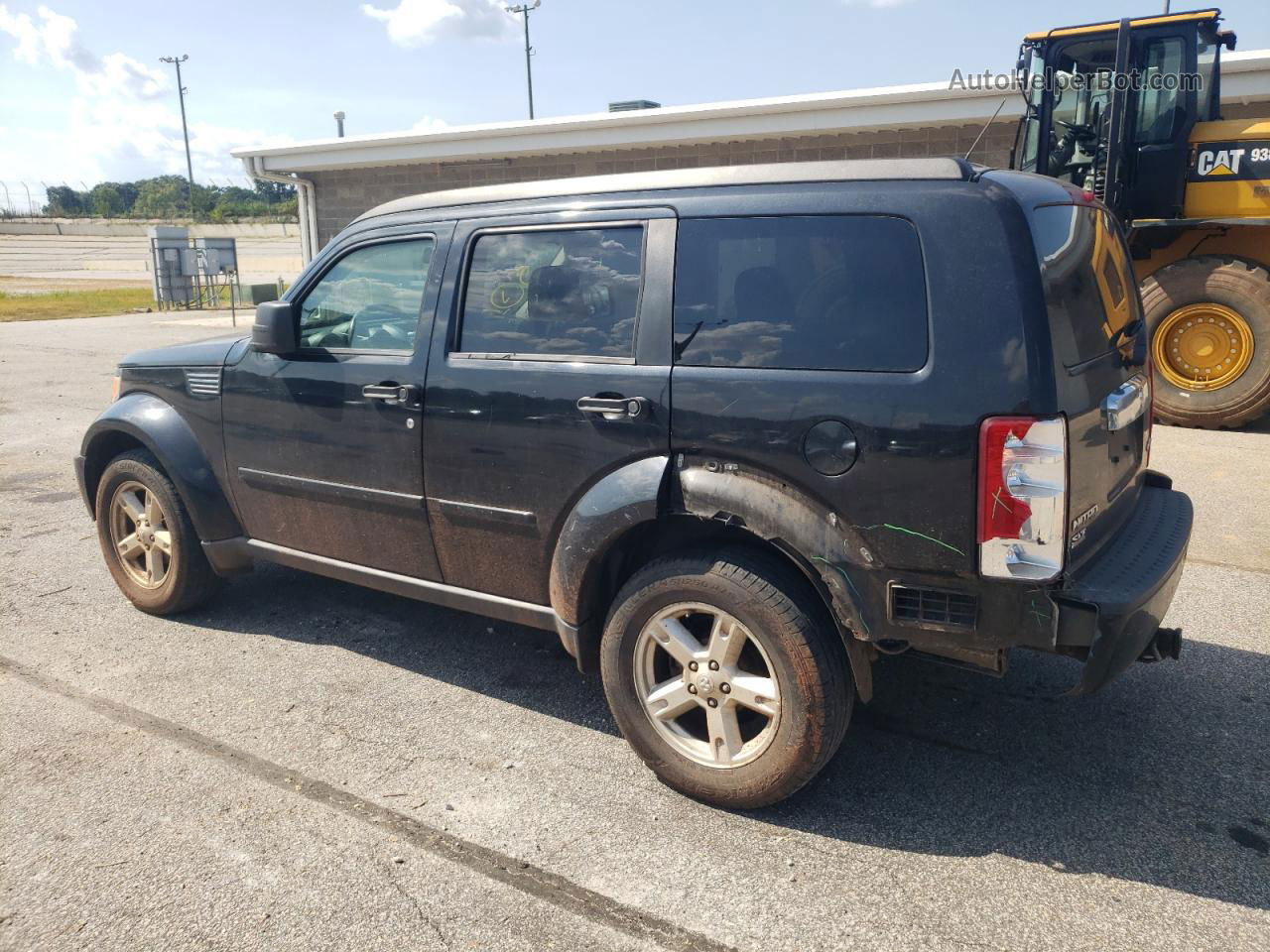 2008 Dodge Nitro Slt Black vin: 1D8GU58K28W145573