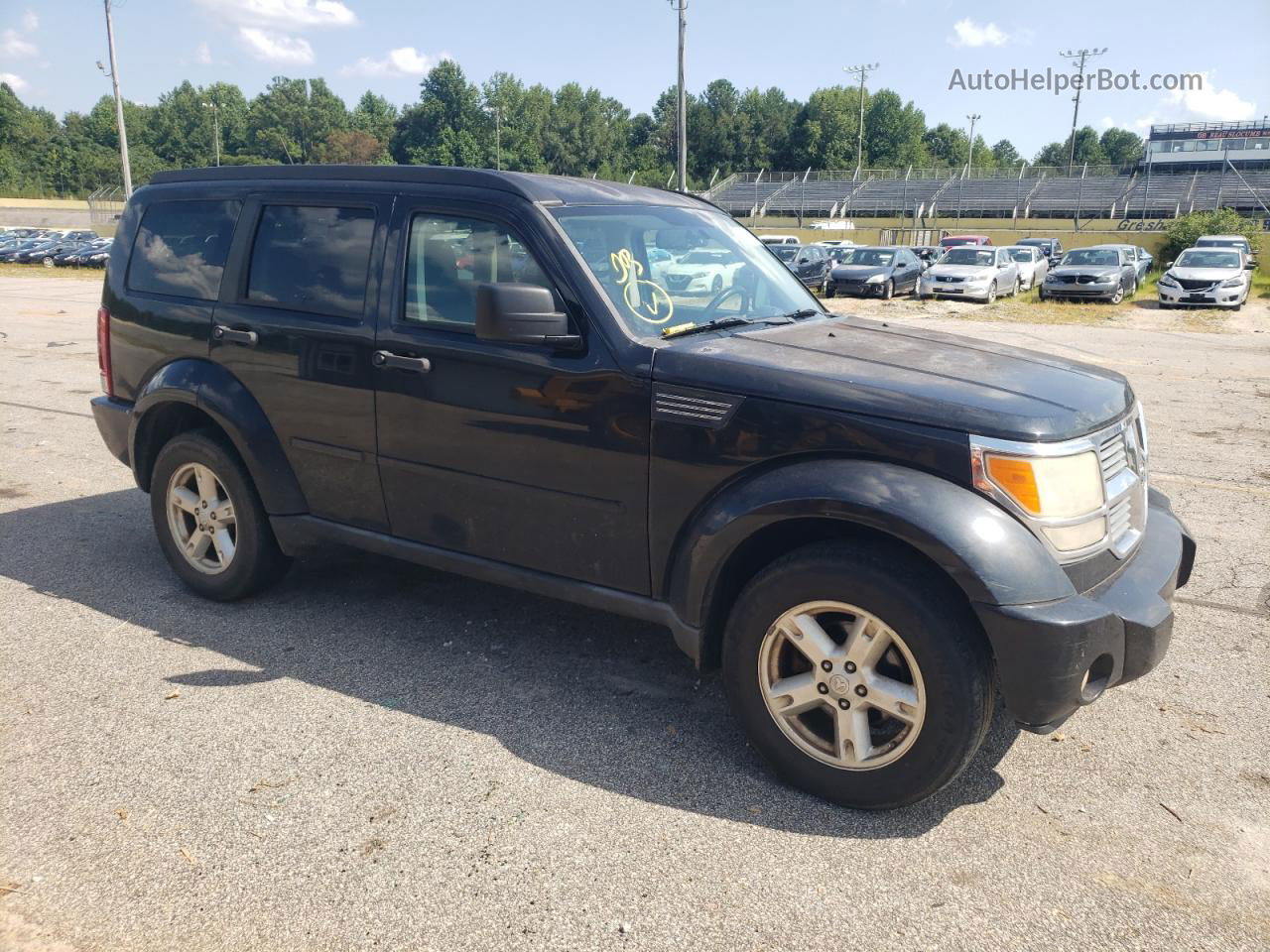 2008 Dodge Nitro Slt Black vin: 1D8GU58K28W145573