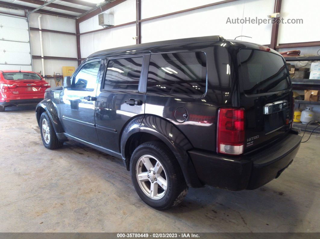 2008 Dodge Nitro Slt Black vin: 1D8GU58K48W145588