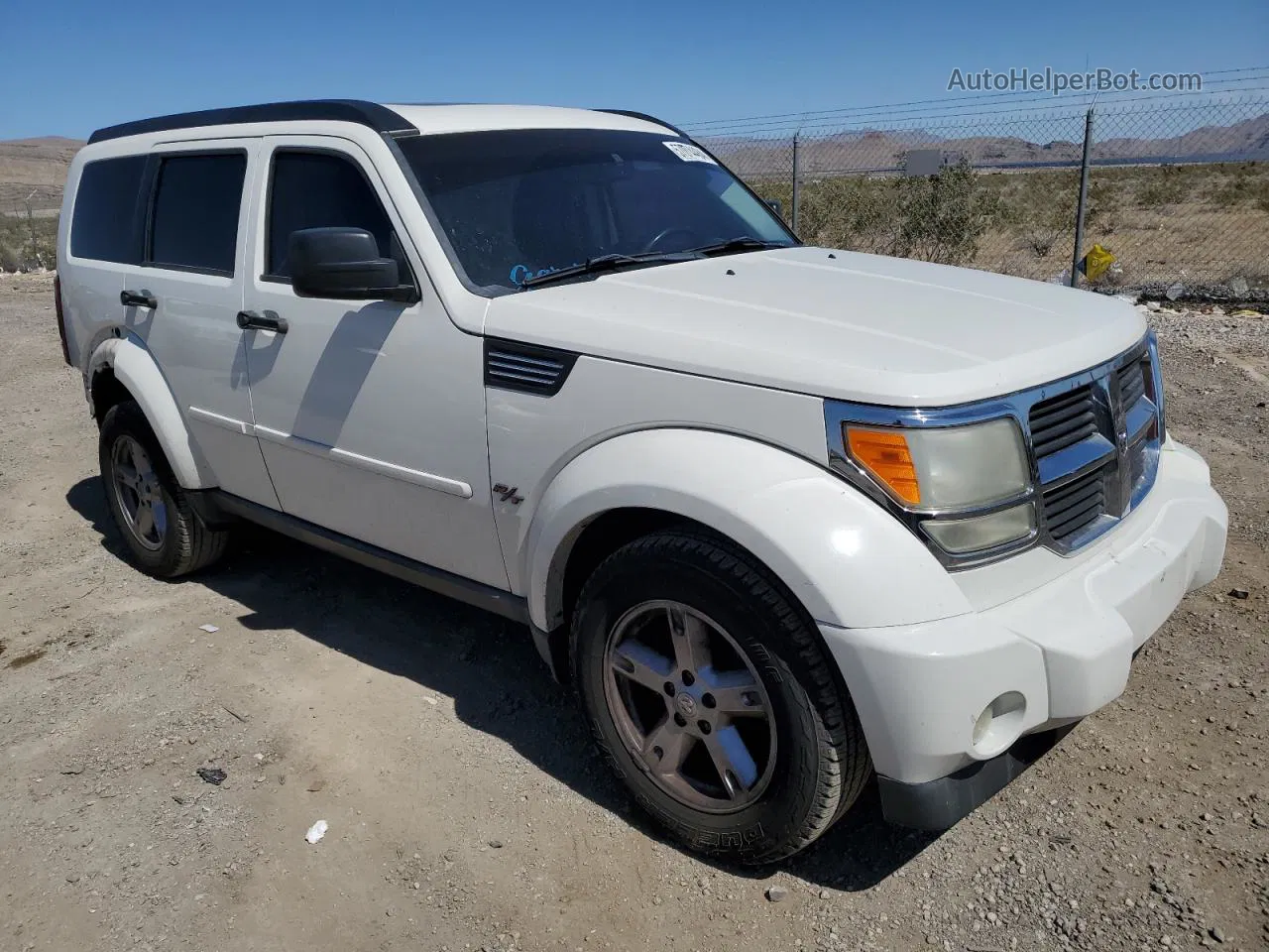 2008 Dodge Nitro Slt Белый vin: 1D8GU58K48W238577