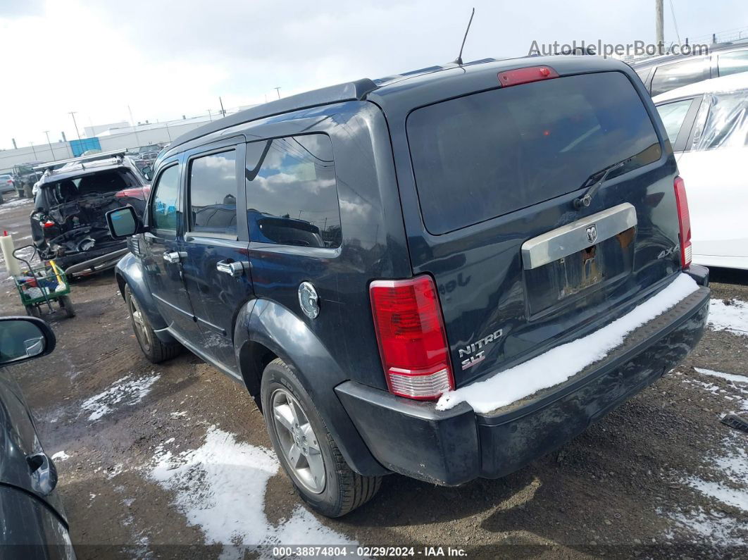 2008 Dodge Nitro Slt/rt Black vin: 1D8GU58K68W167902