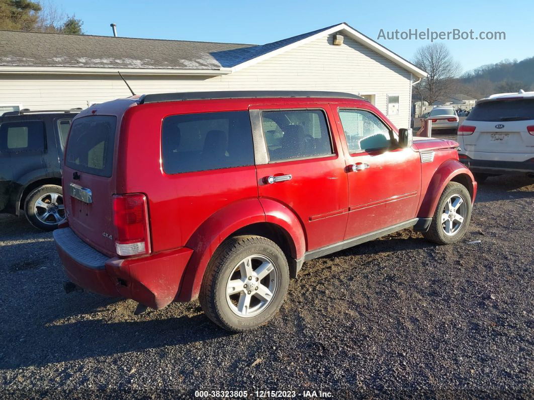 2008 Dodge Nitro Slt/rt Red vin: 1D8GU58K78W231137